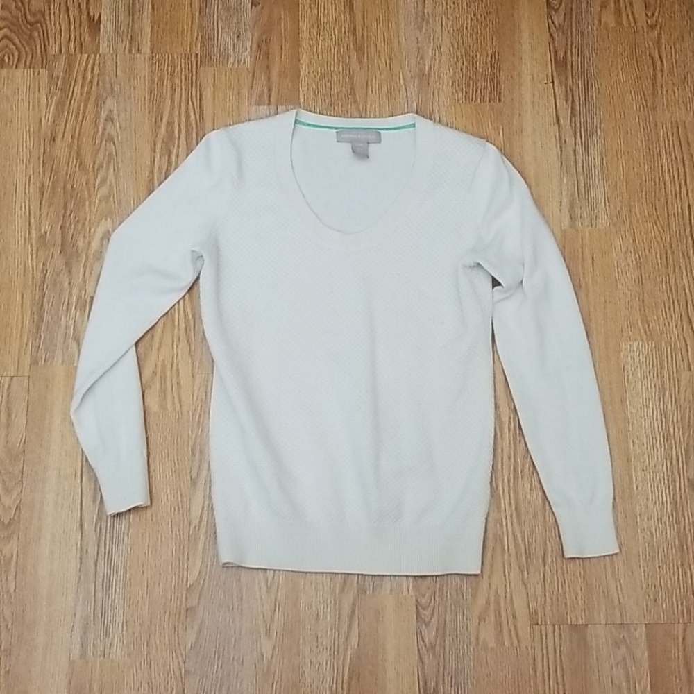 Cream sweater
